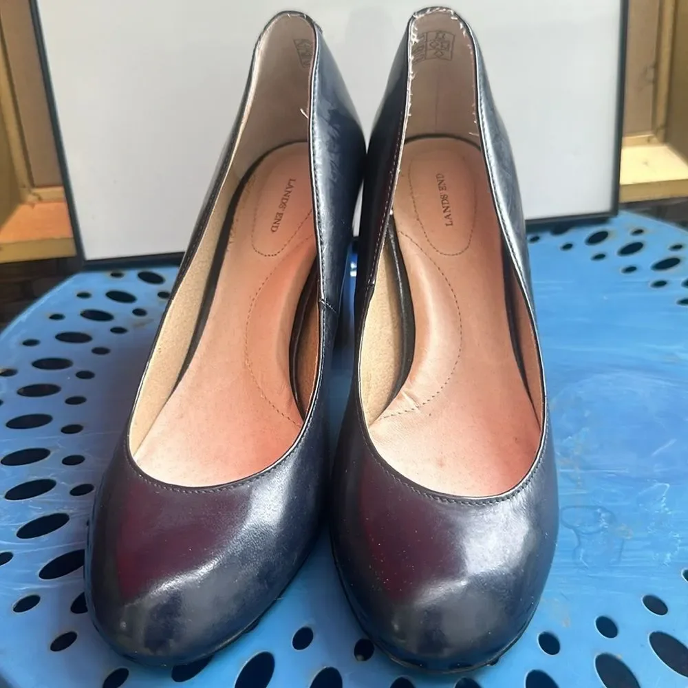 Lands End heels size 7